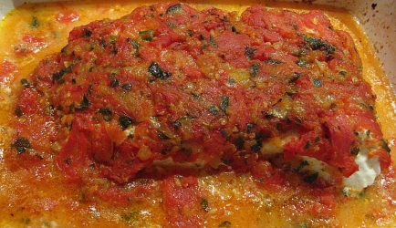 Malse mediterrane kabeljauw uit de oven recept