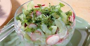 Komkommersalade met radijs en yoghurtdressing recept ...
