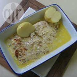 Gegrilde tilapia met parmezaanse kaas recept