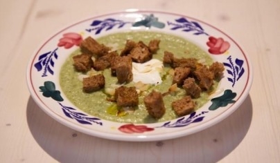 Broccoli soep met croutons recept