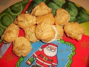 Kokosmacroontjes ( kerstkoekjes ) recept