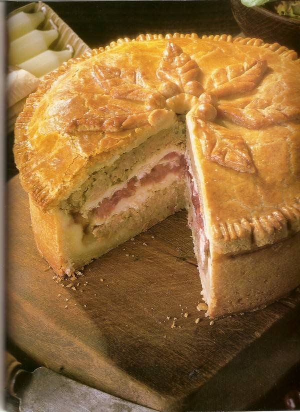 Turkey and cranberry pie (kerst uk) recept