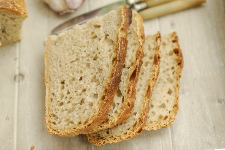Zelfgebakken brood zonder te kneden