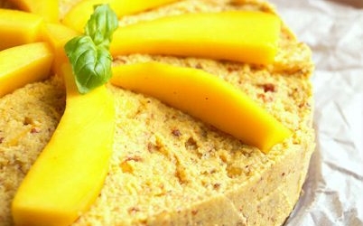 Rauwe mango cheesecake recept