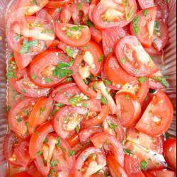 Gemarineerde tomatensalade recept