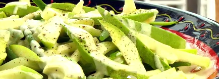 Een overheerlijke groene salade recept
