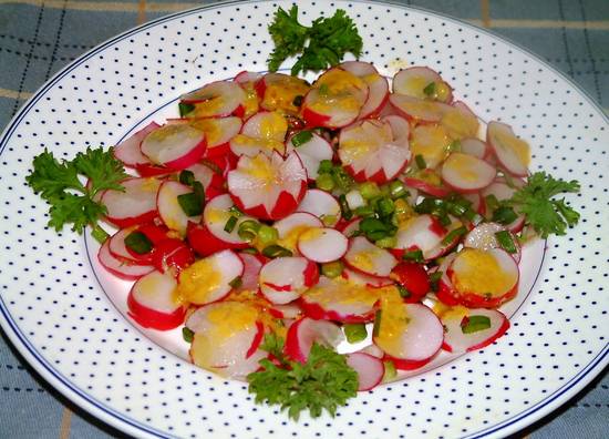 Radijs salade recept