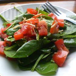 Snelle salade met gorgonzola recept