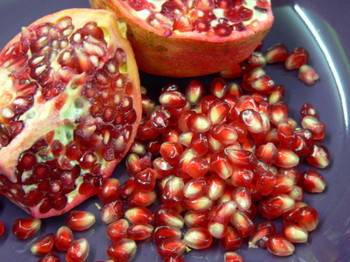 Rode kool,grapefruit&granaatappelsalade recept