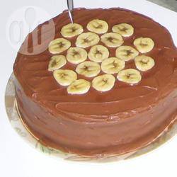 Chocoladecake met banaan recept