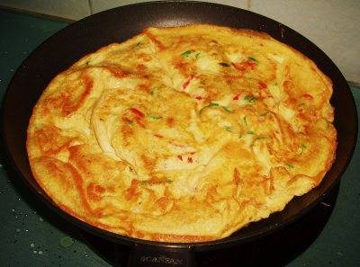 Dadar boemboe (pittige omelet) recept