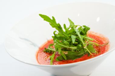 Recept 'geroosterde tomatensoep'