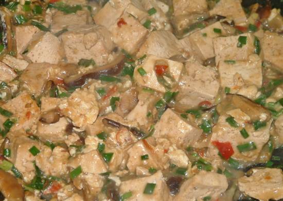 Binnen 15 min. klaar chinees tofu bijgerecht recept