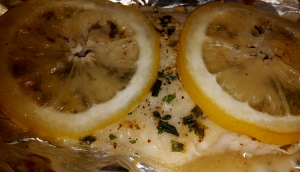 Pangasius met mosterd en citroen recept