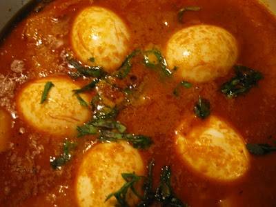 Lekkere pittige indische eieren recept