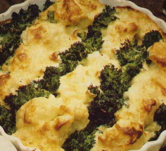 Gebakken bloemkool met broccoli recept