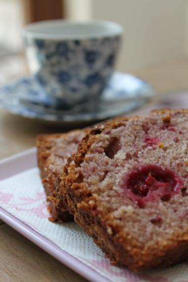 Recept 'brood met frambozen'