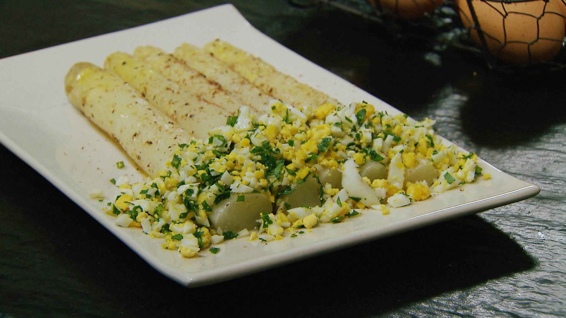 Asperges à la flamande