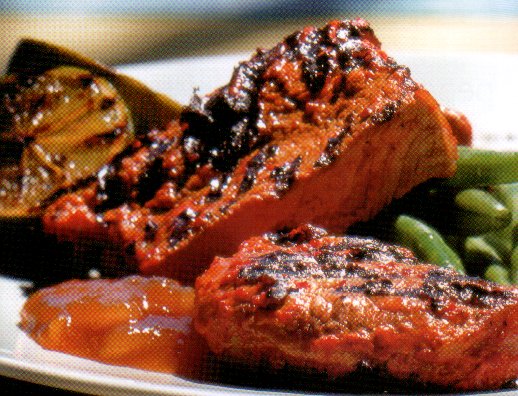 Tandoori-rundvlees met gegrilde limoen recept