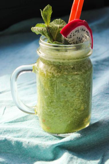 Recept 'green start smoothie'