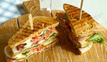 Club sandwich recept