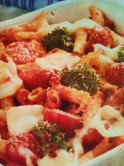 Penne met broccoli en mozzarella uit de oven recept