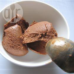 Chocolade-yoghurtijs recept