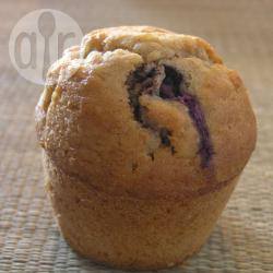 Blueberry muffin recept