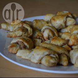 Rugelach koekjes met kaneel en walnoot recept