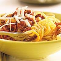 Spaghetti bolognese met parmezaan recept