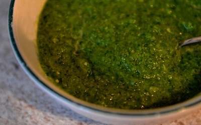 Groene pepersaus ( voor bij de shoarma) recept