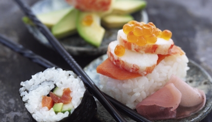 Sushi met duurzame vis uit alaska recept