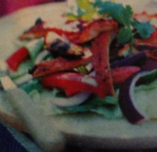 Kip tandoori salade recept