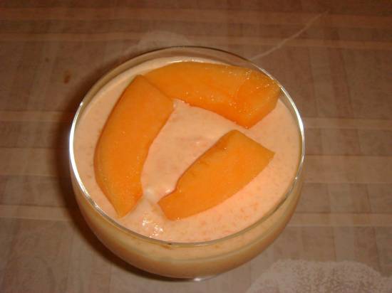Meloenmousse recept