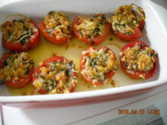 Pomodori gratinati ( gegratineerde tomaten) recept