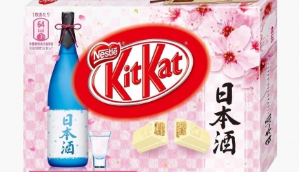 Crunchy sake kitkat recept