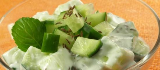 Turkse komkommersalade (cacik) recept