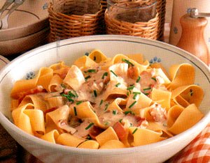 Pasta met hamsaus recept