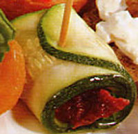 Gegrilde courgetterolletjes recept