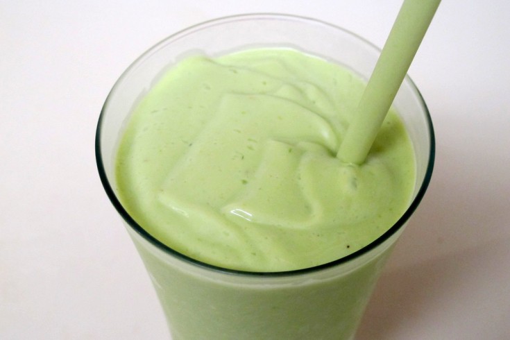 Superhealthy avocado smoothie