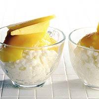 Rijstepap met mango recept