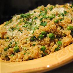 Quinoa met erwten recept