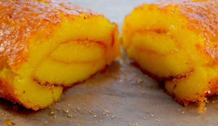 Torta de laranja, sinaasappel taart recept