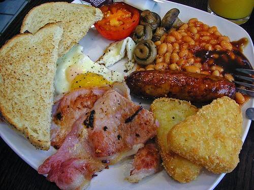 English breakfast recept