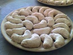 Kourabiedes griekse amandel koekjes recept