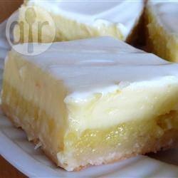 Cheesecake-citroengebak recept