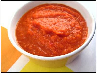 Paprika-tomatensaus recept