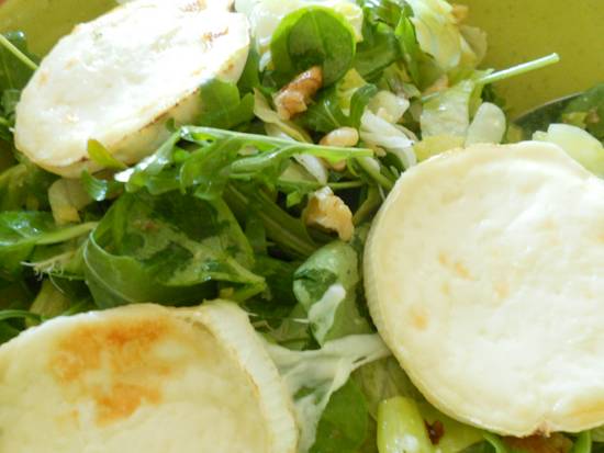 Salade périgourdine (gemengde salade met walnoten en recept ...