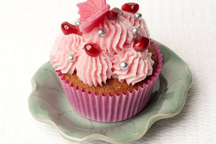 Pink lady cupcakes