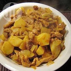 Curry van varkensvlees en aardappel recept